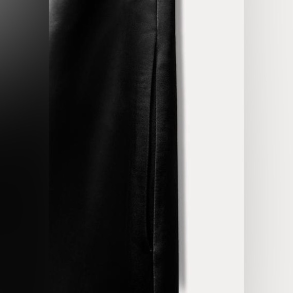 NWT. Zara Black Rhinestone Maxi Bow Short Dress. Side XS. - Picture 6 of 11